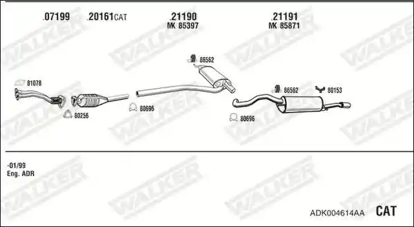 WALKER ADK004614AA