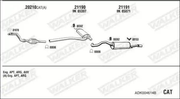 WALKER ADK004614B