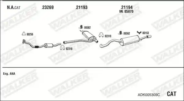 WALKER ADK005305C