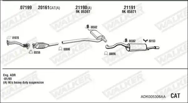 WALKER ADK005306AA