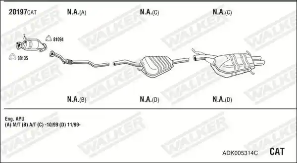 WALKER ADK005314C