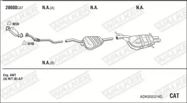 WALKER ADK005314D