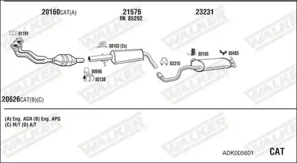 WALKER ADK005601