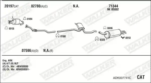 WALKER ADK007741C