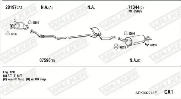 WALKER ADK007741E