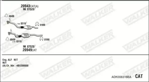 WALKER ADK008316BA
