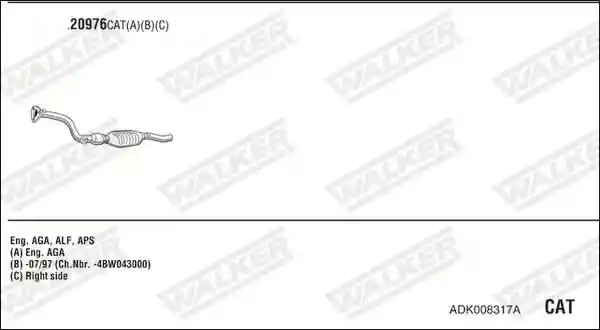 WALKER ADK008317A