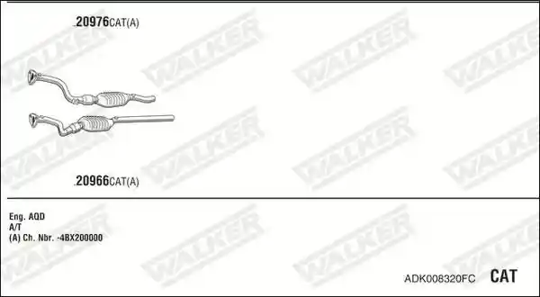 WALKER ADK008320FC