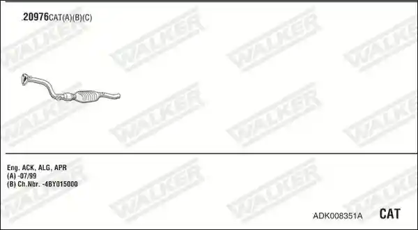 WALKER ADK008351A