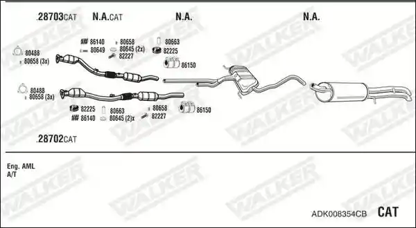 WALKER ADK008354CB
