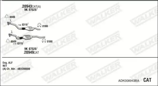 WALKER ADK008943BA