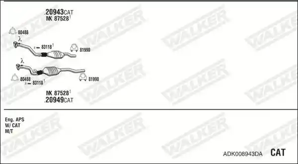WALKER ADK008943DA