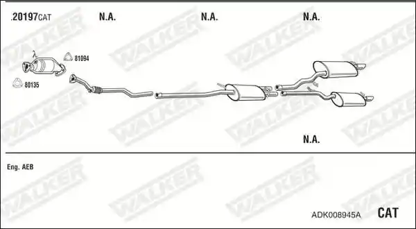 WALKER ADK008945A