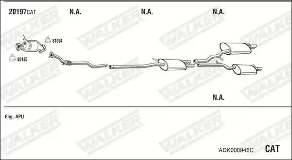 WALKER ADK008945C