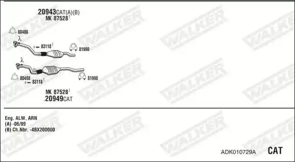 WALKER ADK010729A