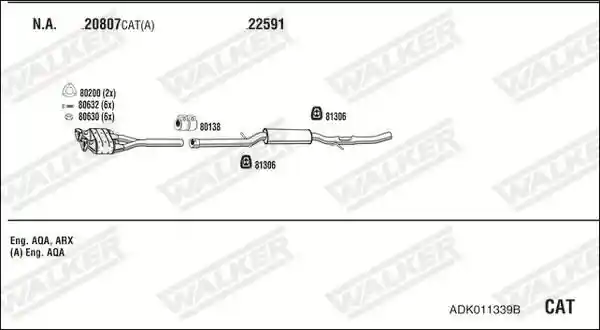 WALKER ADK011339B