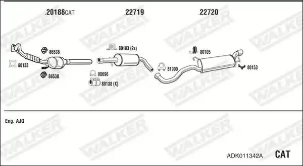 WALKER ADK011342A