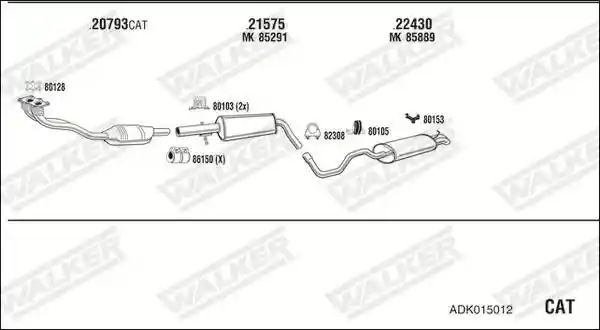 WALKER ADK015012