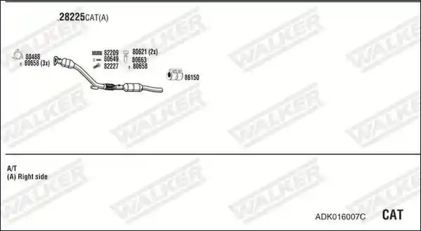 WALKER ADK016007C