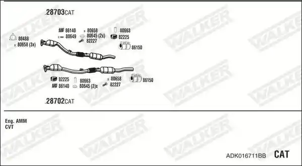 WALKER ADK016711BB