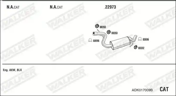 WALKER ADK017009B