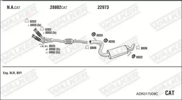 WALKER ADK017009C