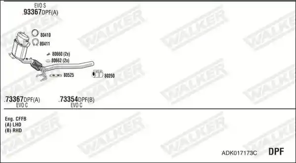 WALKER ADK017173C