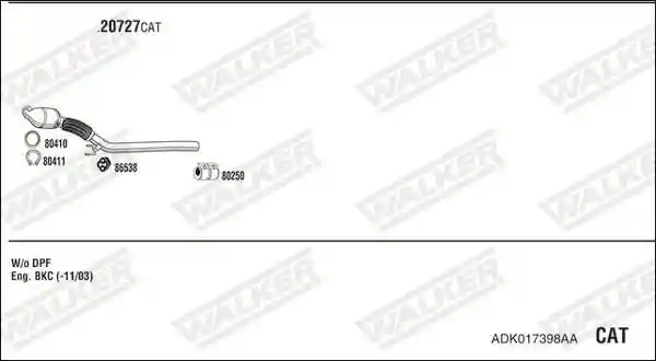 WALKER ADK017398AA