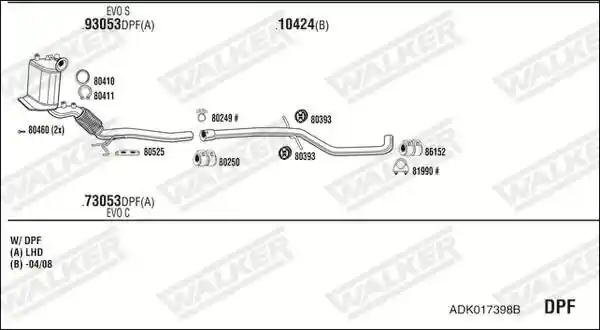 WALKER ADK017398B