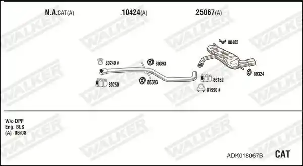 WALKER ADK018067B
