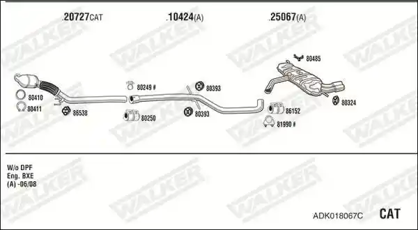 WALKER ADK018067C