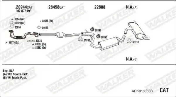 WALKER ADK018068B