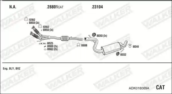 WALKER ADK018069A