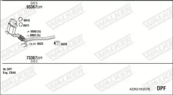 WALKER ADK018357B