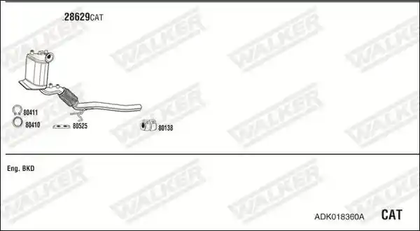 WALKER ADK018360A