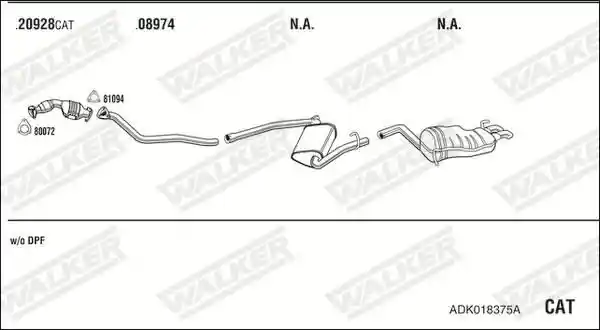 WALKER ADK018375A
