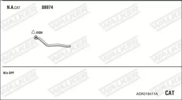 WALKER ADK018411A