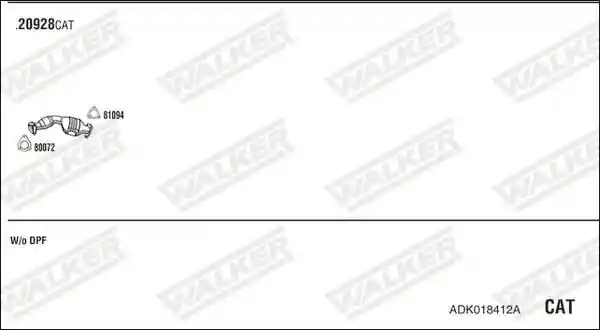 WALKER ADK018412A