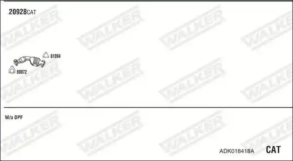 WALKER ADK018418A