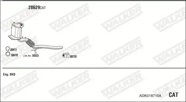 WALKER ADK018710A