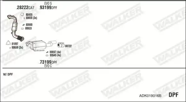 WALKER ADK019016B