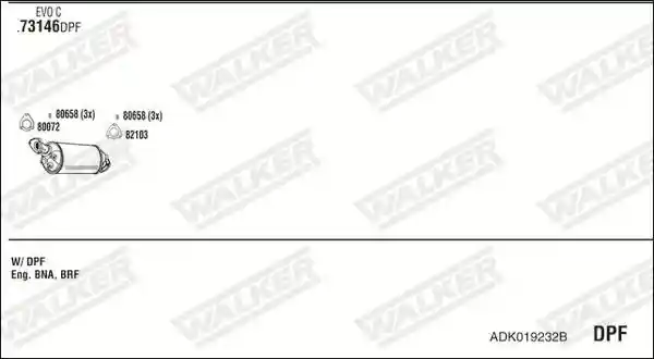 WALKER ADK019232B