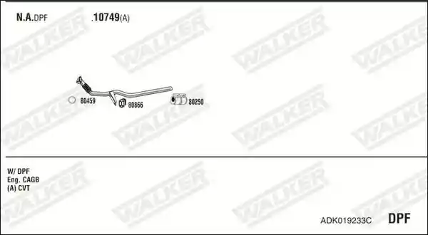 WALKER ADK019233C