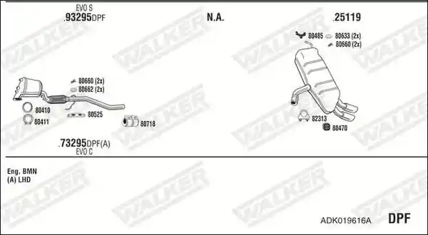 WALKER ADK019616A