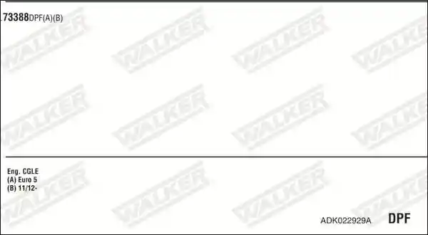 WALKER ADK022929A