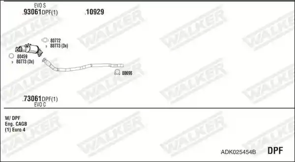 WALKER ADK025454B