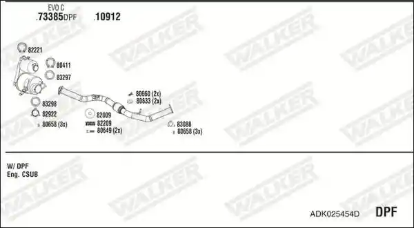 WALKER ADK025454D