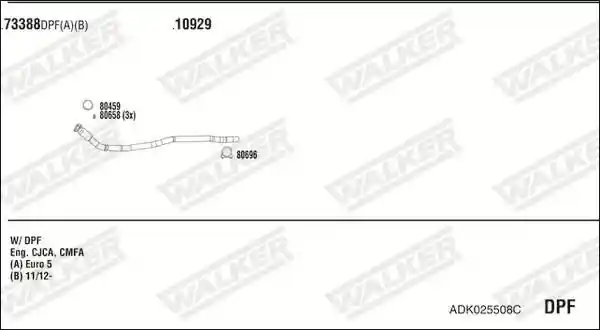 WALKER ADK025508C