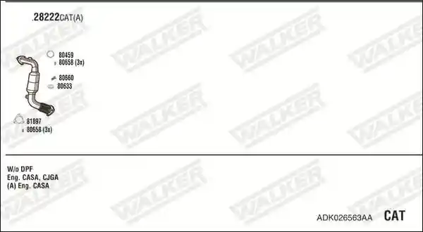 WALKER ADK026563AA