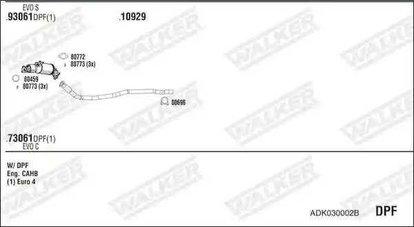 WALKER ADK030002B